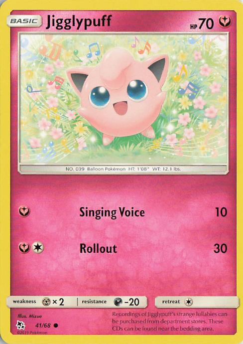 Jigglypuff - Hidden Fates 041/068