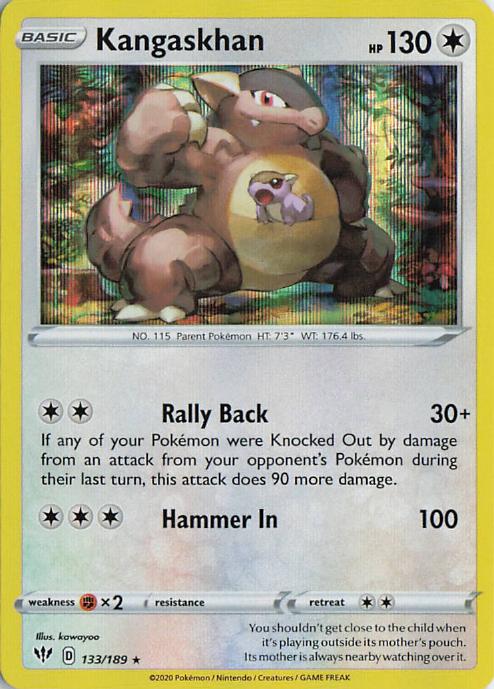 Kangaskhan - Darkness Ablaze 133/189 (Holo)