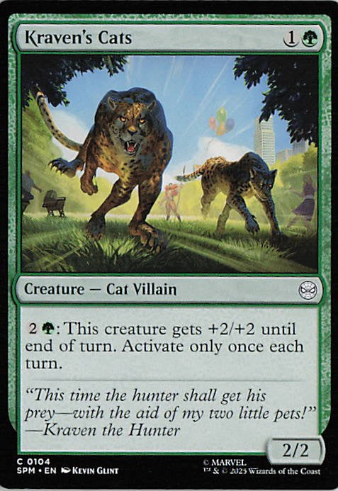 Kraven's Cats - SPM 0104