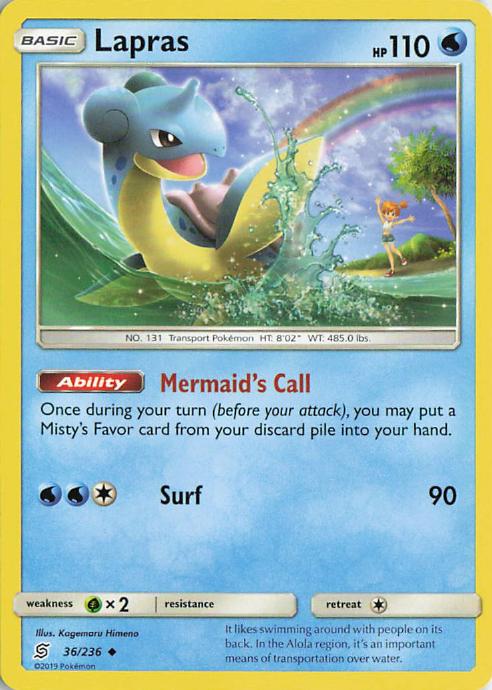 Lapras - Unified Minds 036/236