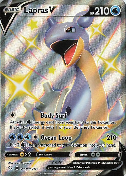 Lapras V - Shining Fates SV110/SV122