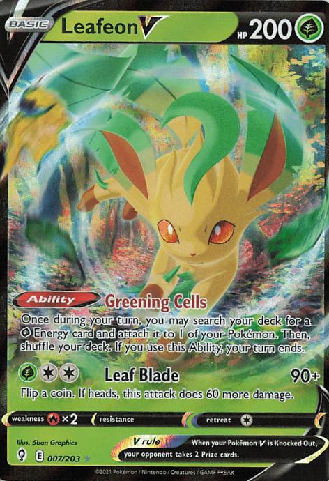 Leafeon V 007