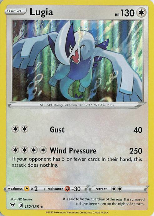 Lugia 132-185