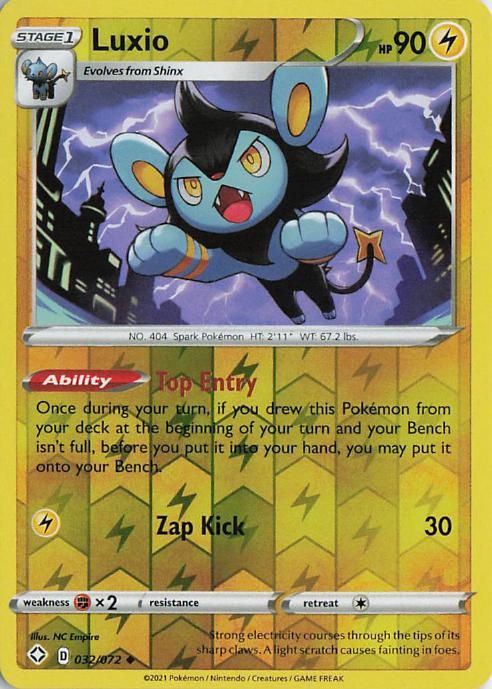 Luxio - Shining Fates 032/072 (Reverse Holo)
