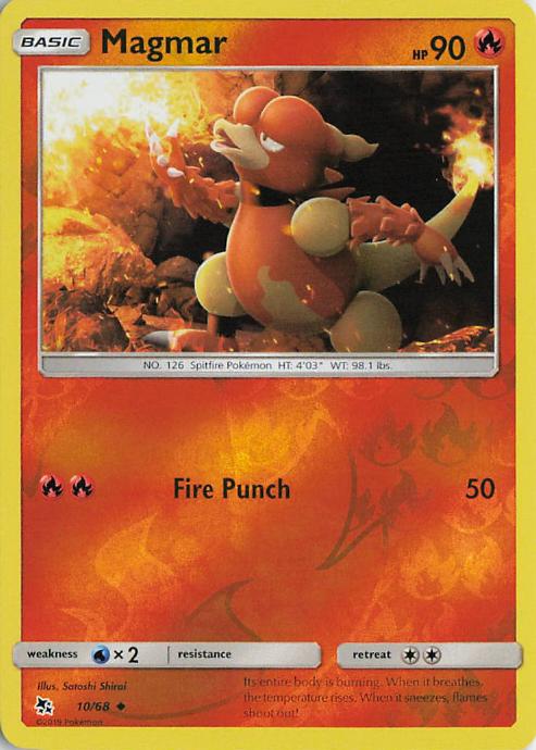 Magmar - Hidden Fates 010/068