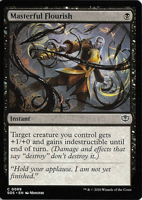 Masterful Flourish - SOS 0089