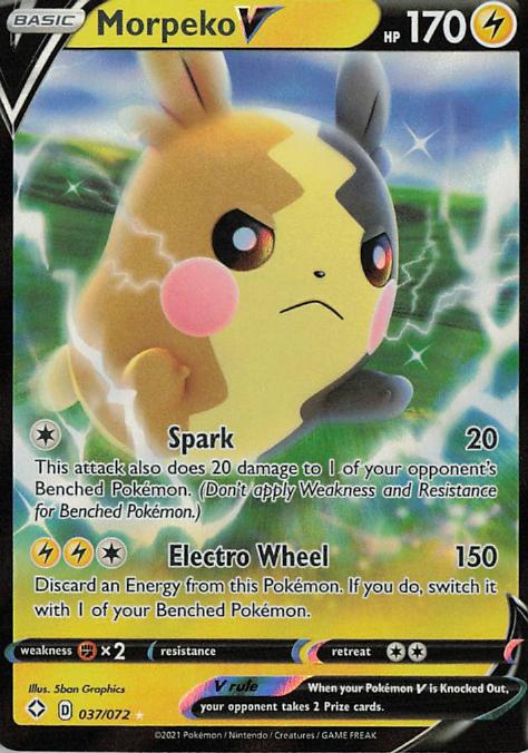 Morpeko V 037/072 Shining Fates