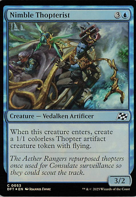 Nimble Thopterist - DFT 0053