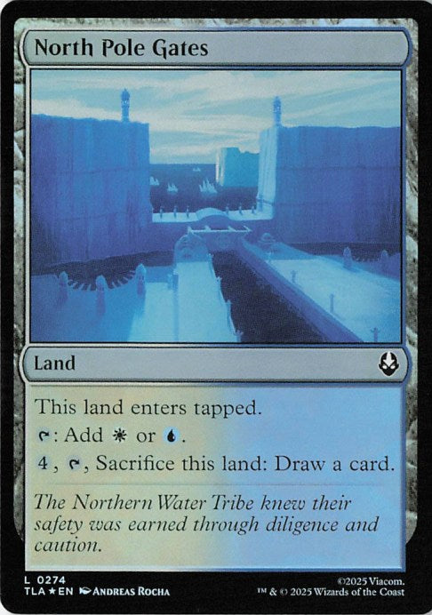 North Pole Gates Holo - TLA - 0274