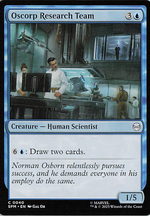 Oscorp Research Team - SPM 0040