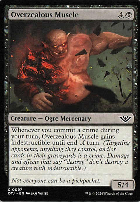 Overzealous Muscle - OTJ 0097