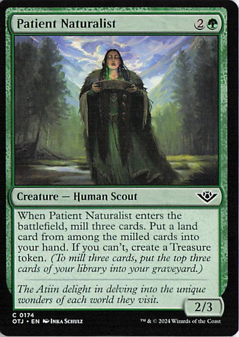 Patient Naturalist - OTJ 0174