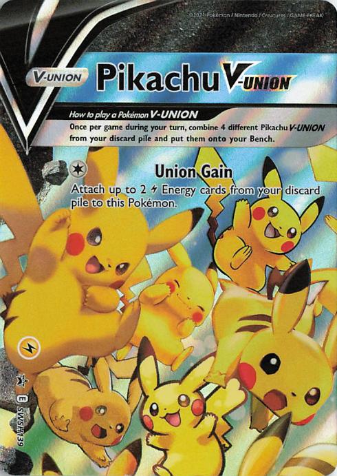 Pikachu V-UNION SWSH139
