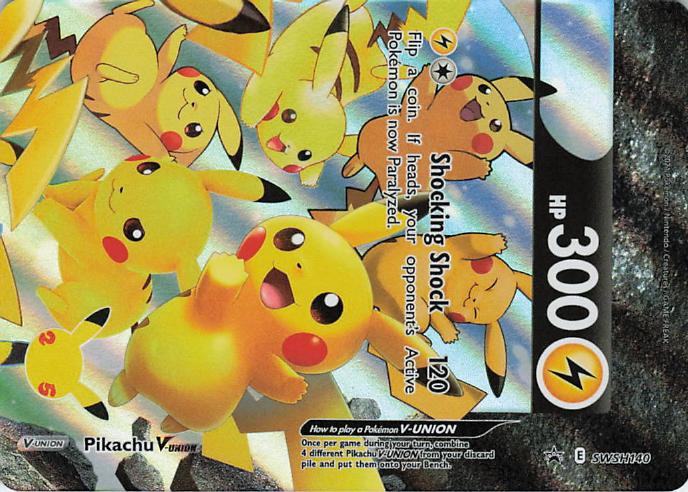 Pikachu V-UNION SWSH140