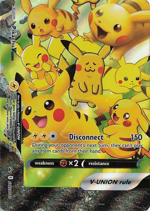 Pikachu V-UNION SWSH141