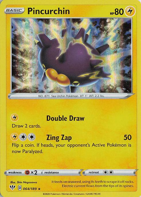 Pincurchin - Darkness Ablaze 064/189 (Holo)