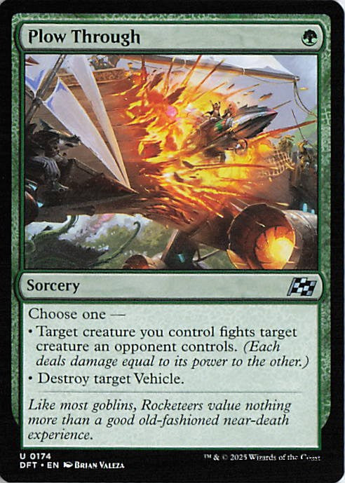 Plow Through - DFT 0174