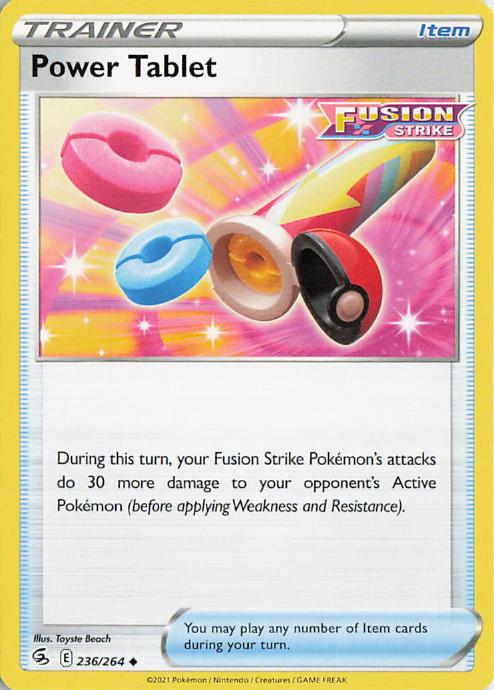 Power Tablet - Fusion Strike 236/264