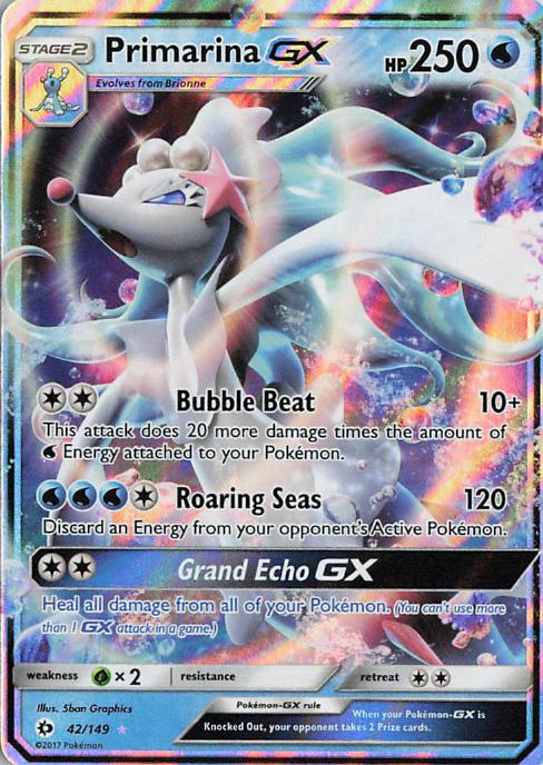 Primarina GX - Sun & Moon 42/149