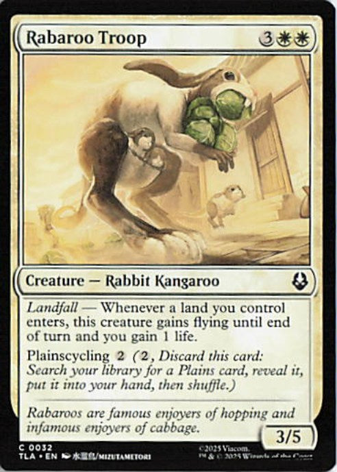 Rabaroo Troop - TLA 0032