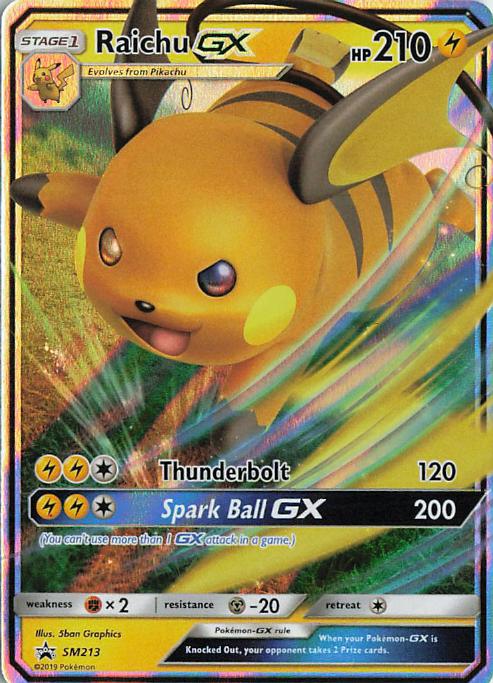 Raichu GX SM213