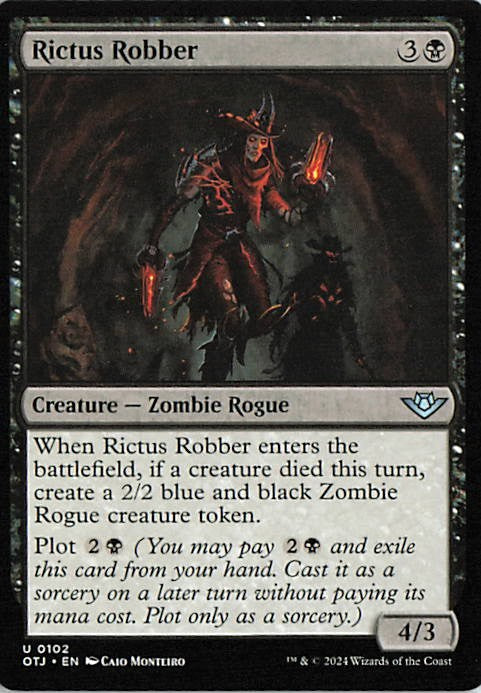 Rictus Robber - OTJ 0102