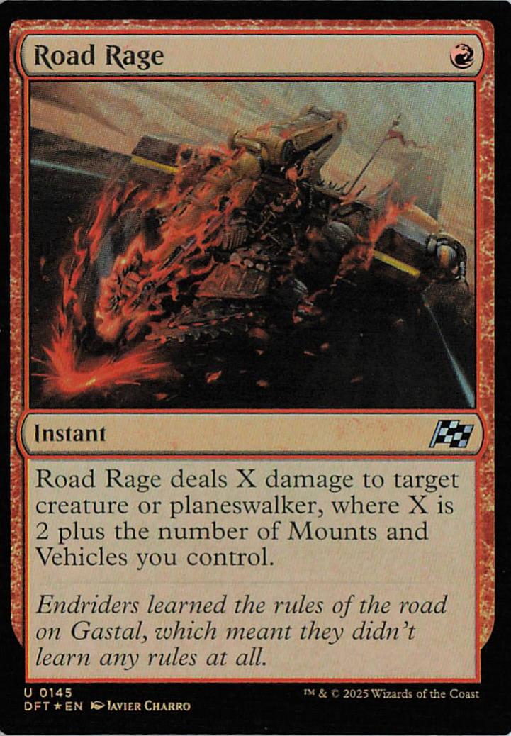 Road Rage - DFT 0145 (Foil)