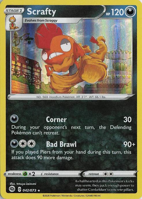 Scrafty 042/073 Champion's Path