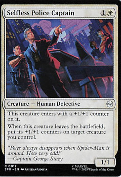 Selfless Police Captain - SPM 0012