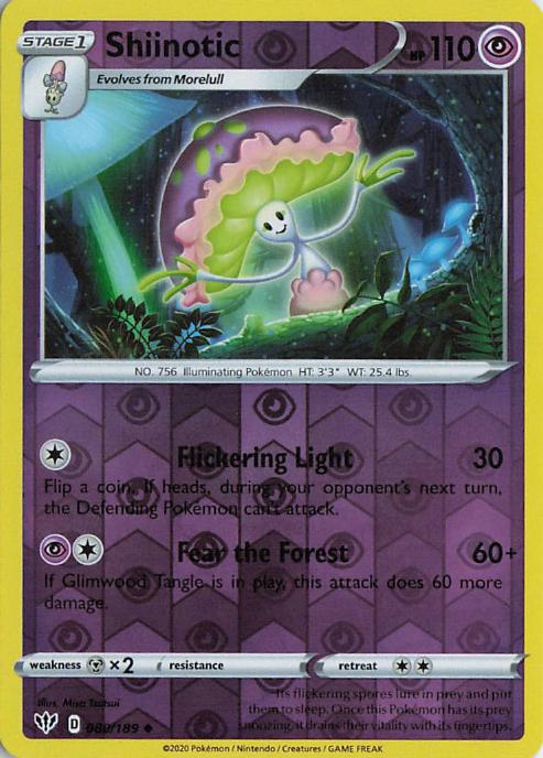 Shiinotic - Darkness Ablaze 089/189 (Reverse Holo)