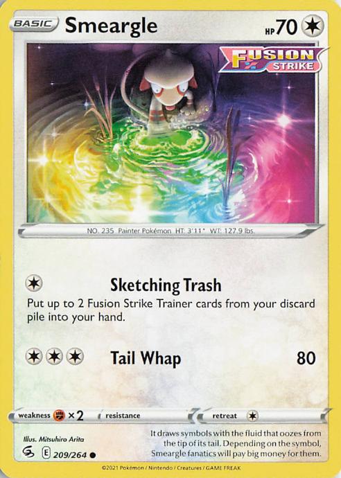 Smeargle - Fusion Strike 209/264