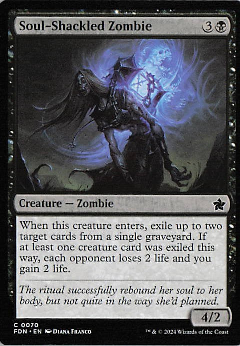 Soul-Shackled Zombie - FDN 0070