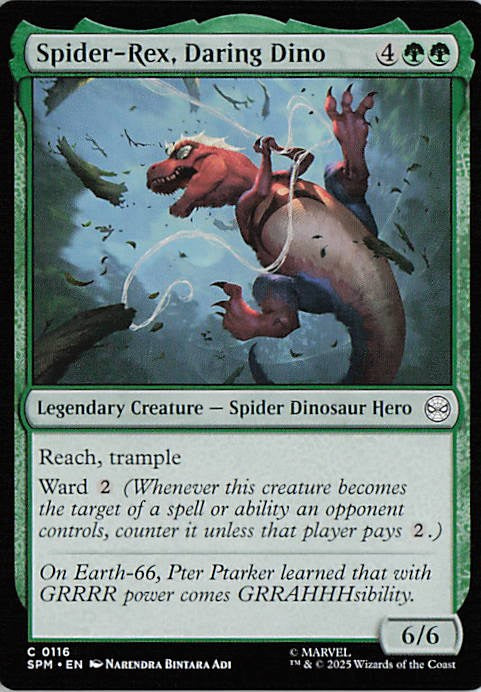 Spider-Rex, Daring Dino - SPM 0116