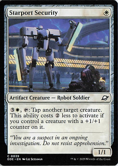 Starport Security - EOE 0039