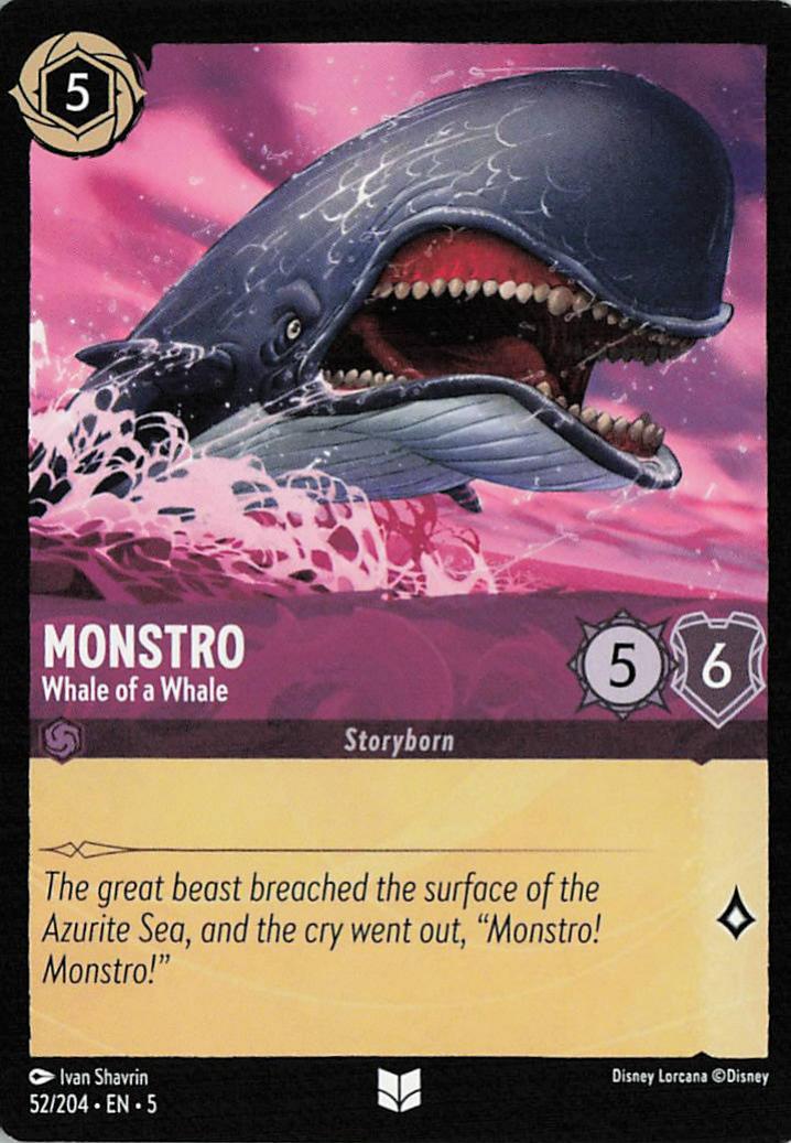 Monstro - Whale of a Whale - Shimmering Skies 52/204