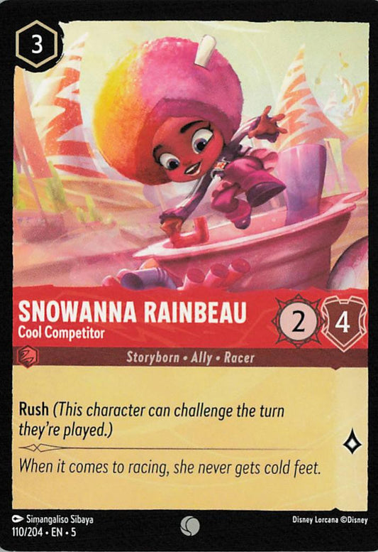Snowanna Rainbeau - Cool Competitor - Shimmering Skies 110/204