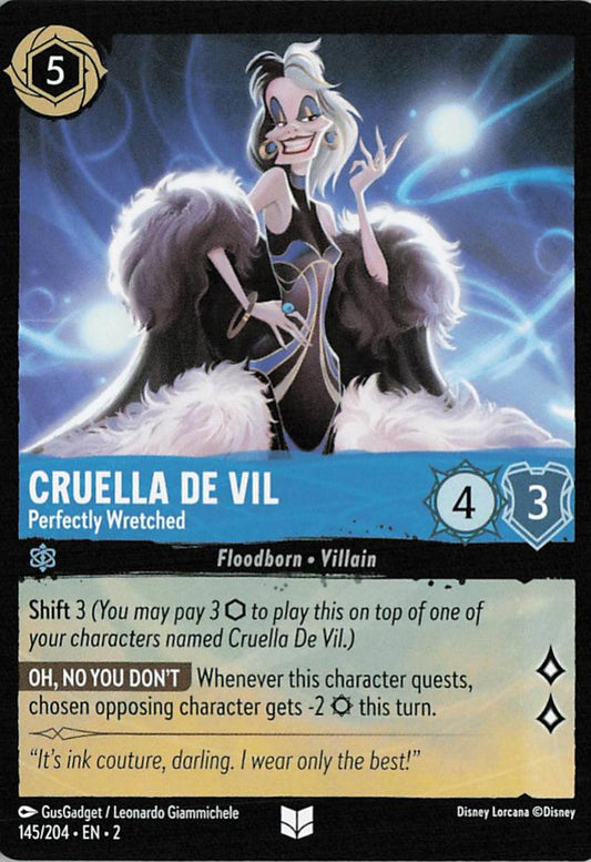 Cruella De Vil - Perfectly Wretched - Rise of the Floodborn 145/204