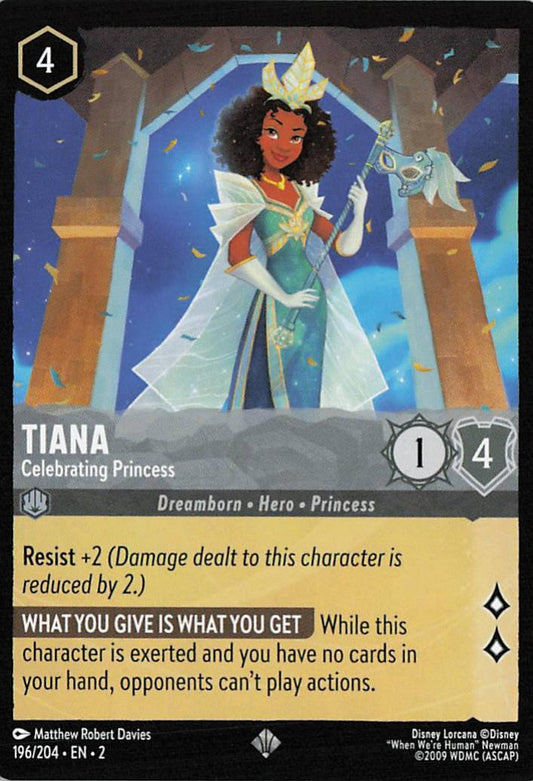 Tiana - Celebrating Princess - Rise of the Floodborn 196/204