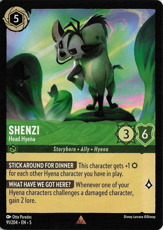 Shenzi - Head Hyena - Shimmering Skies 91/204