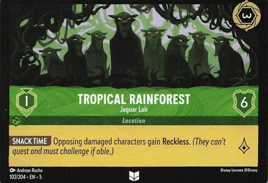 Tropical Rainforest - Jaguar Lair - Shimmering Skies 102/204
