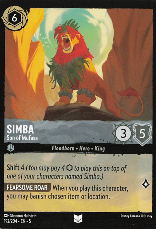 Simba - Son of Mufasa - Shimmering Skies 192/204