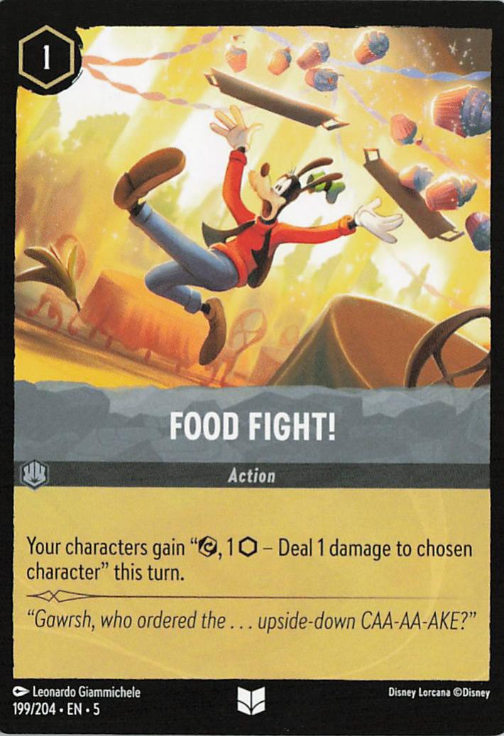 Food Fight! - Shimmering Skies 199/204