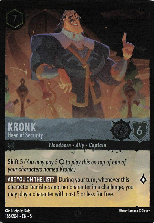 Kronk - Head of Security - Shimmering Skies 185/204