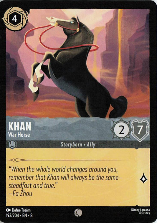 Khan - War Horse - Reign of Jafar 193/204