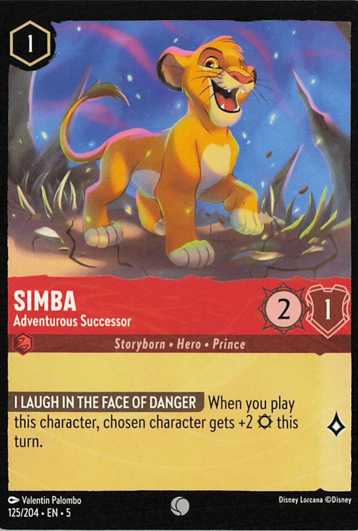 Simba - Adventurous Successor - Shimmering Skies 125/204