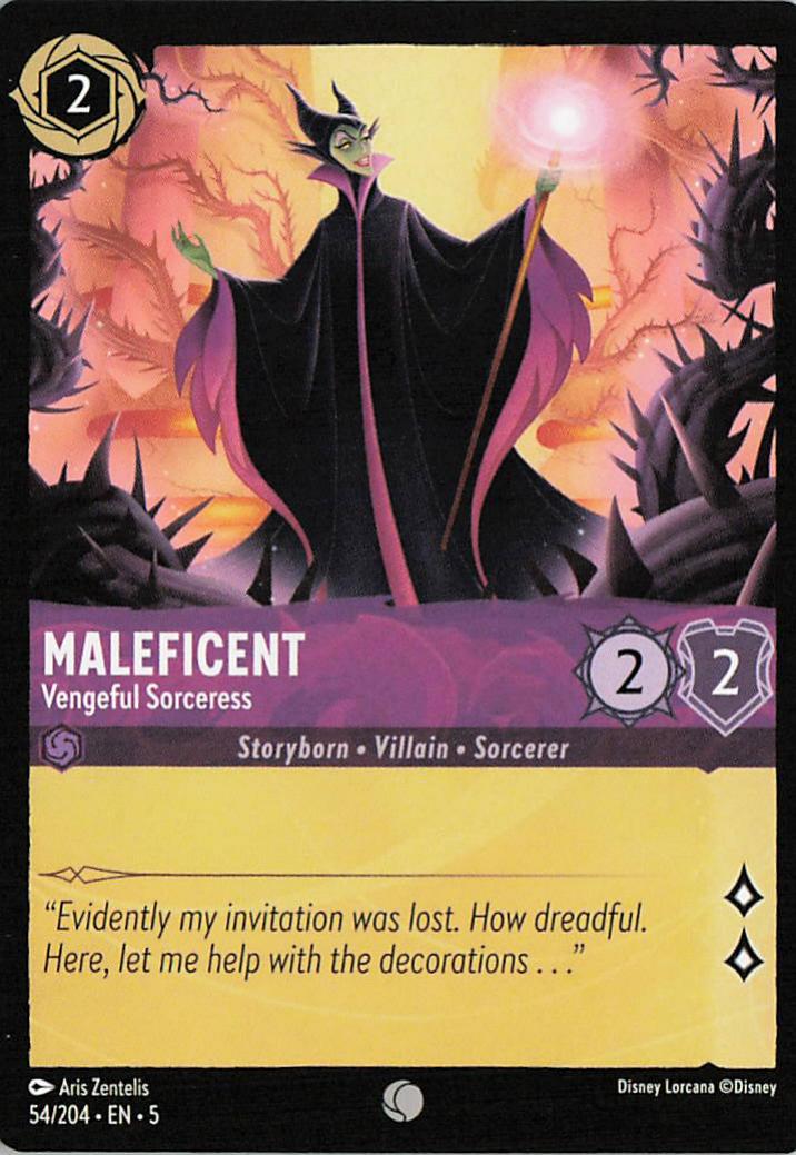 Maleficent - Vengeful Sorceress - Shimmering Skies 54/204