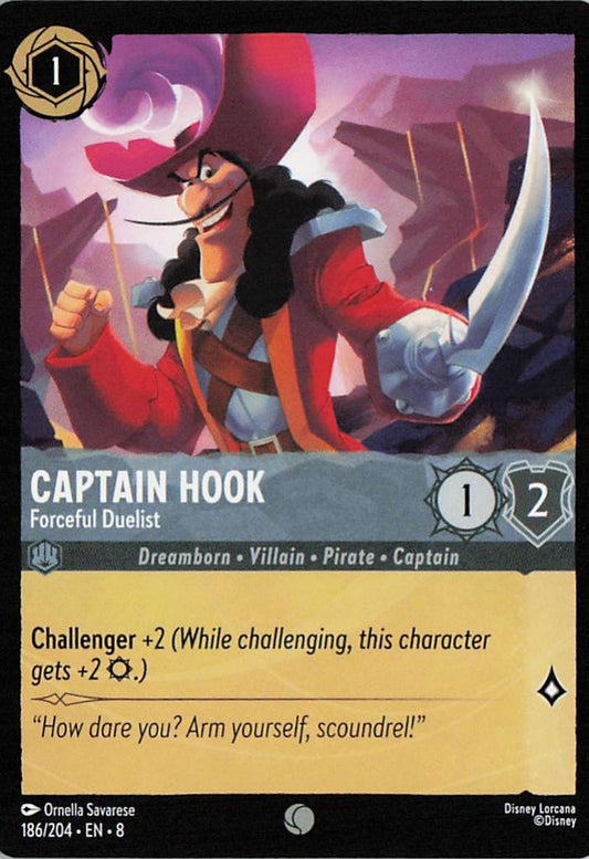 Captain Hook - Forceful Duelist - Reign of Jafar 186/204
