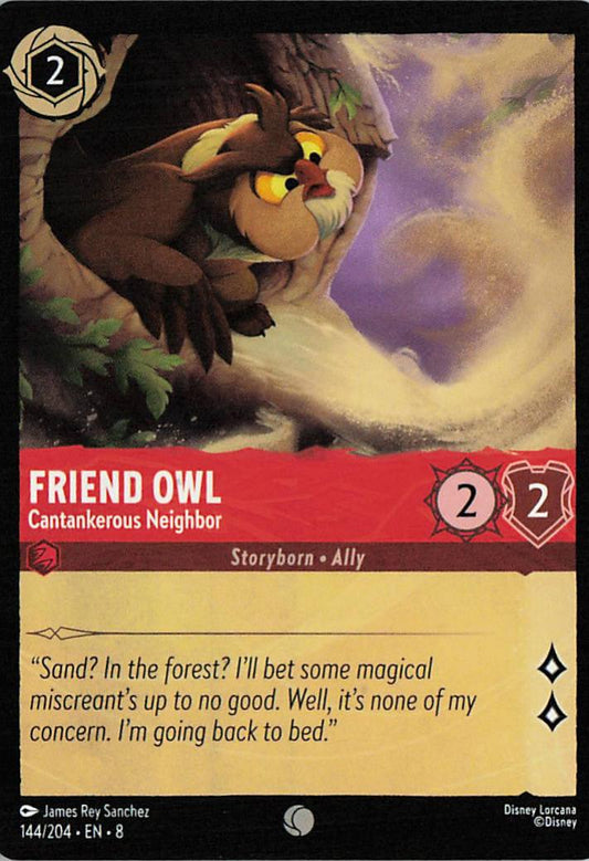 Friend Owl - Cantankerous Neighbor - Reign of Jafar 144/204
