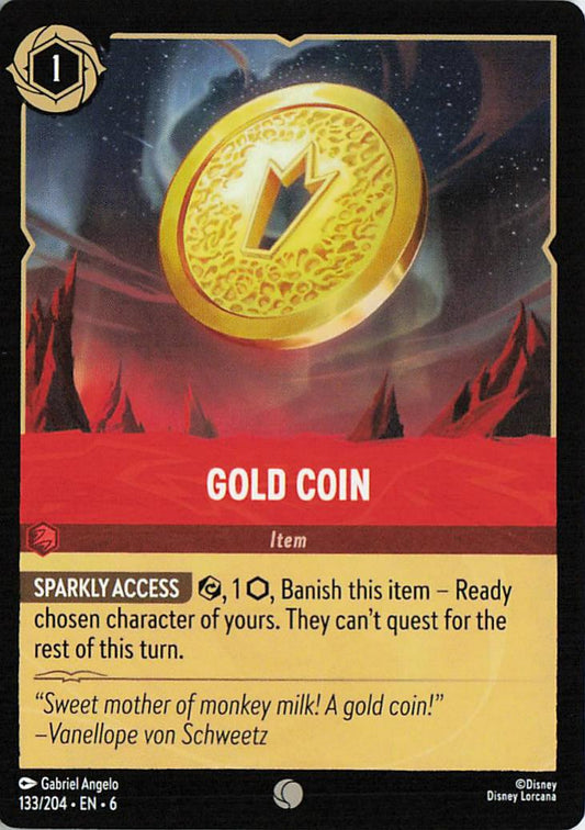 Gold Coin - Azurite Sea 133/204
