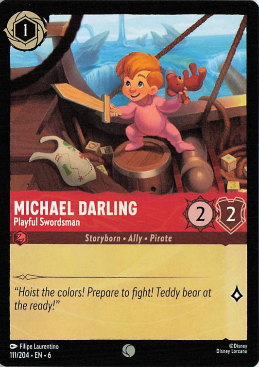 MICHAEL DARLING - Playful Swordsman - Azurite Sea 111/204